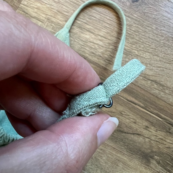 Green Ruffle Hem Dress - Picture 4 of 5